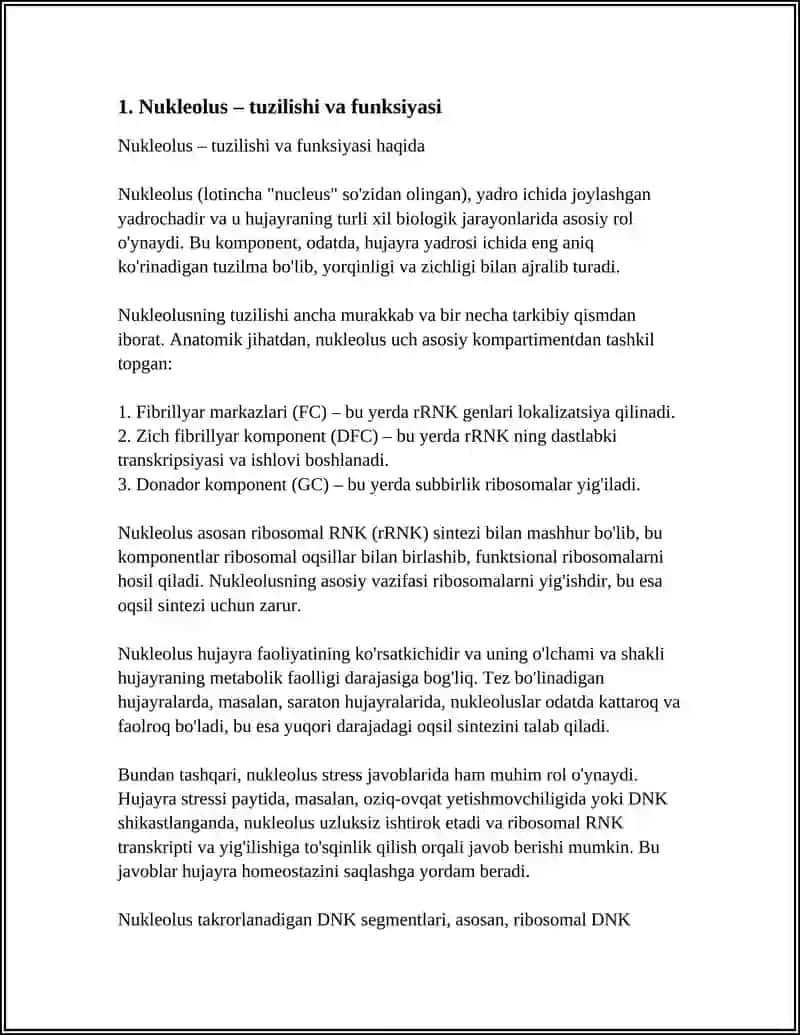 HUJAYRANING MEMBRANASIZ ORGANOIDLARI 3