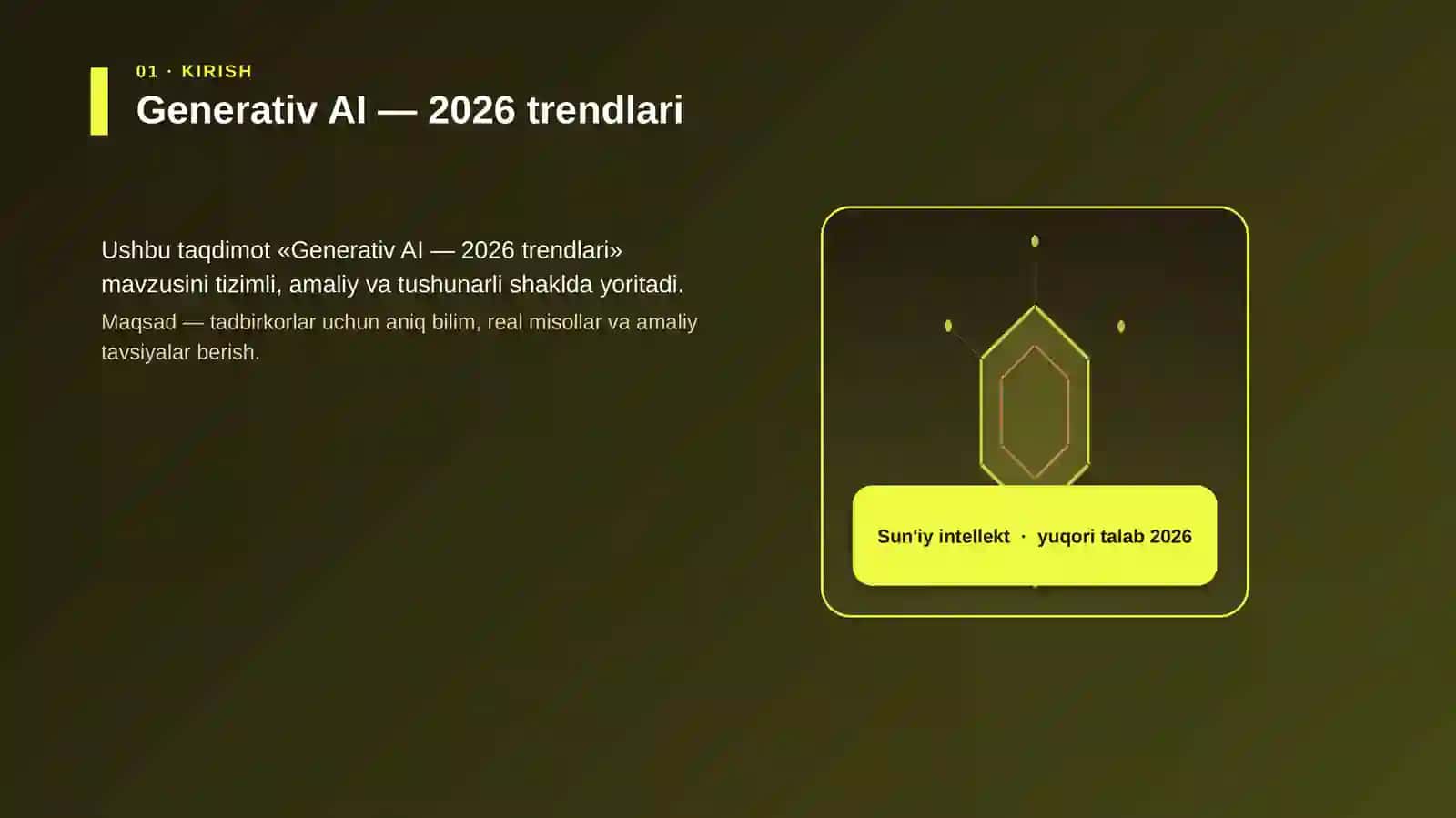 Generativ AI — 2026 trendlari 3