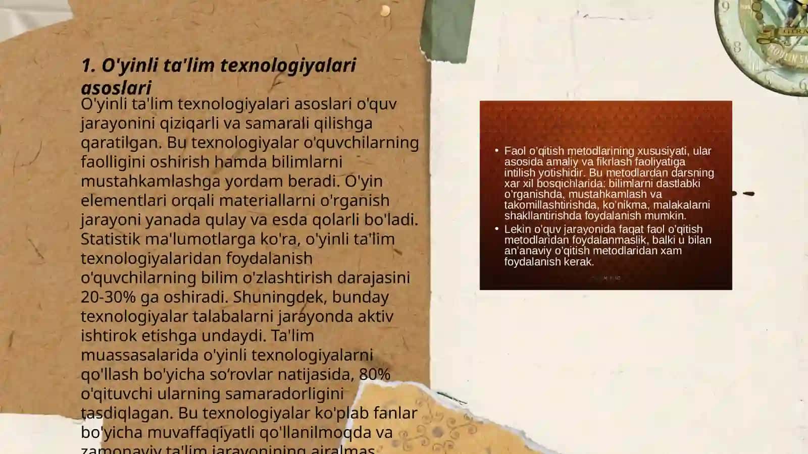 O'yinli ta'lim texnologiyalari asoslari 3