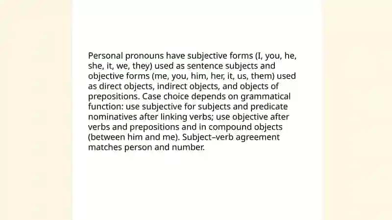 Pronouns 3