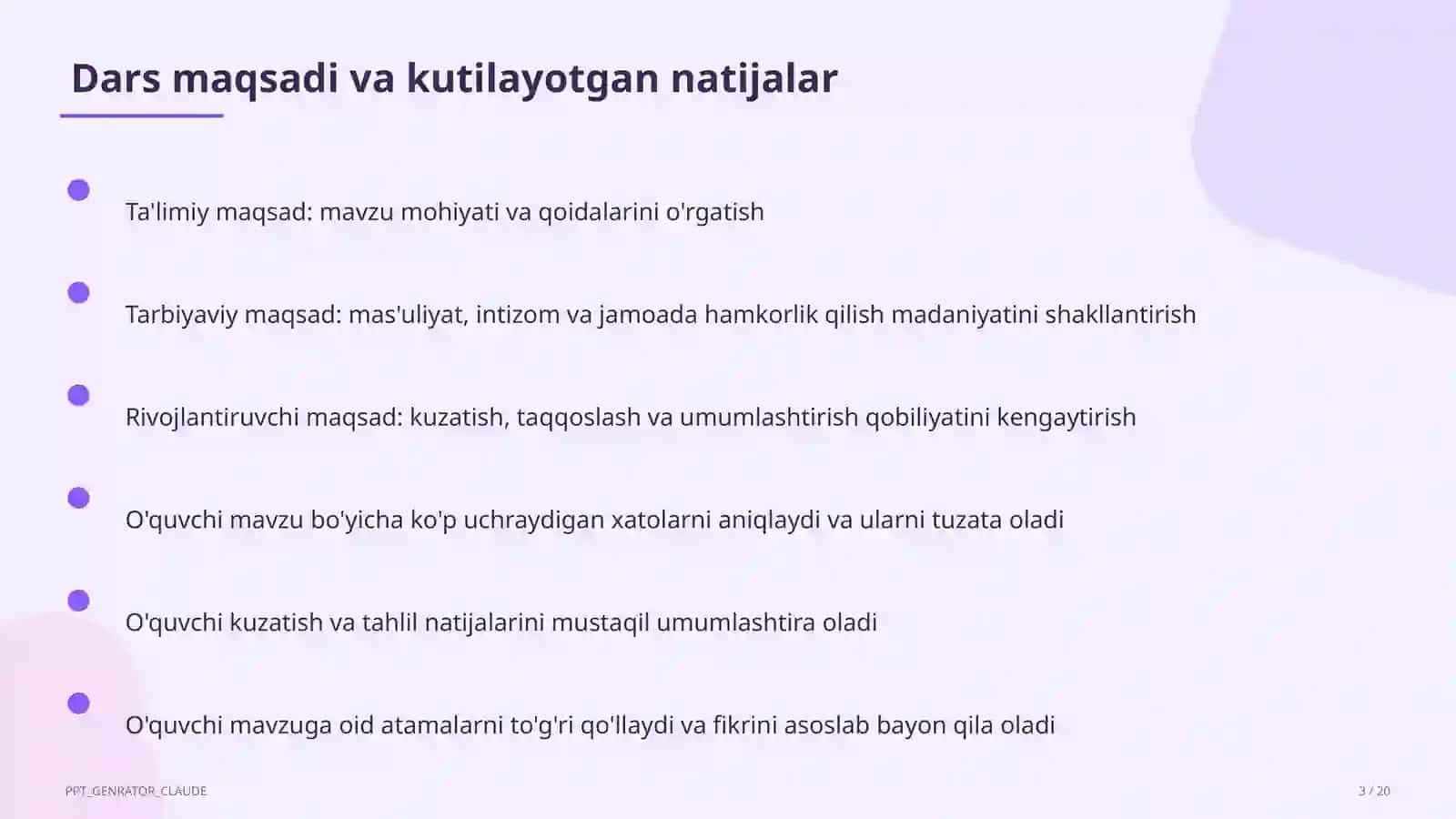 Relyef shakllari: tog'lar va tekisliklar (5-sinf) 3