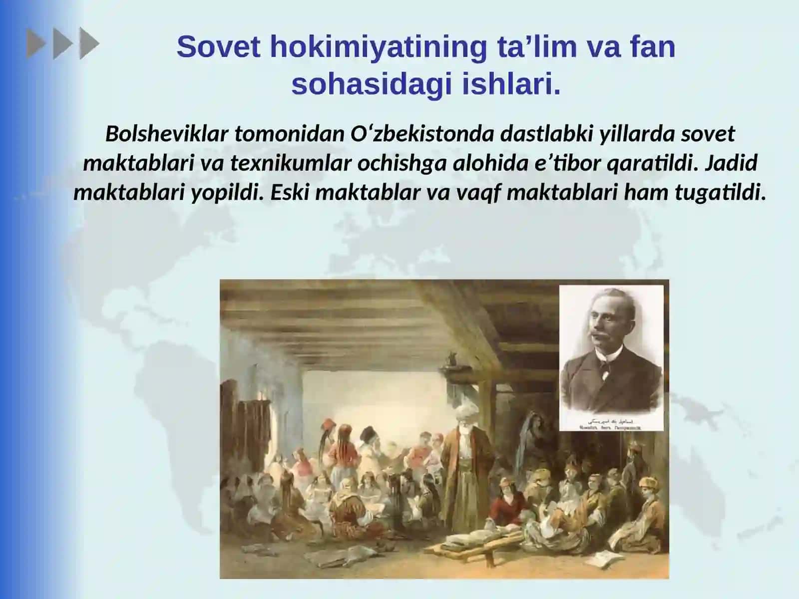 Sovet hokimiyati yuritgan madaniy siyosat 3