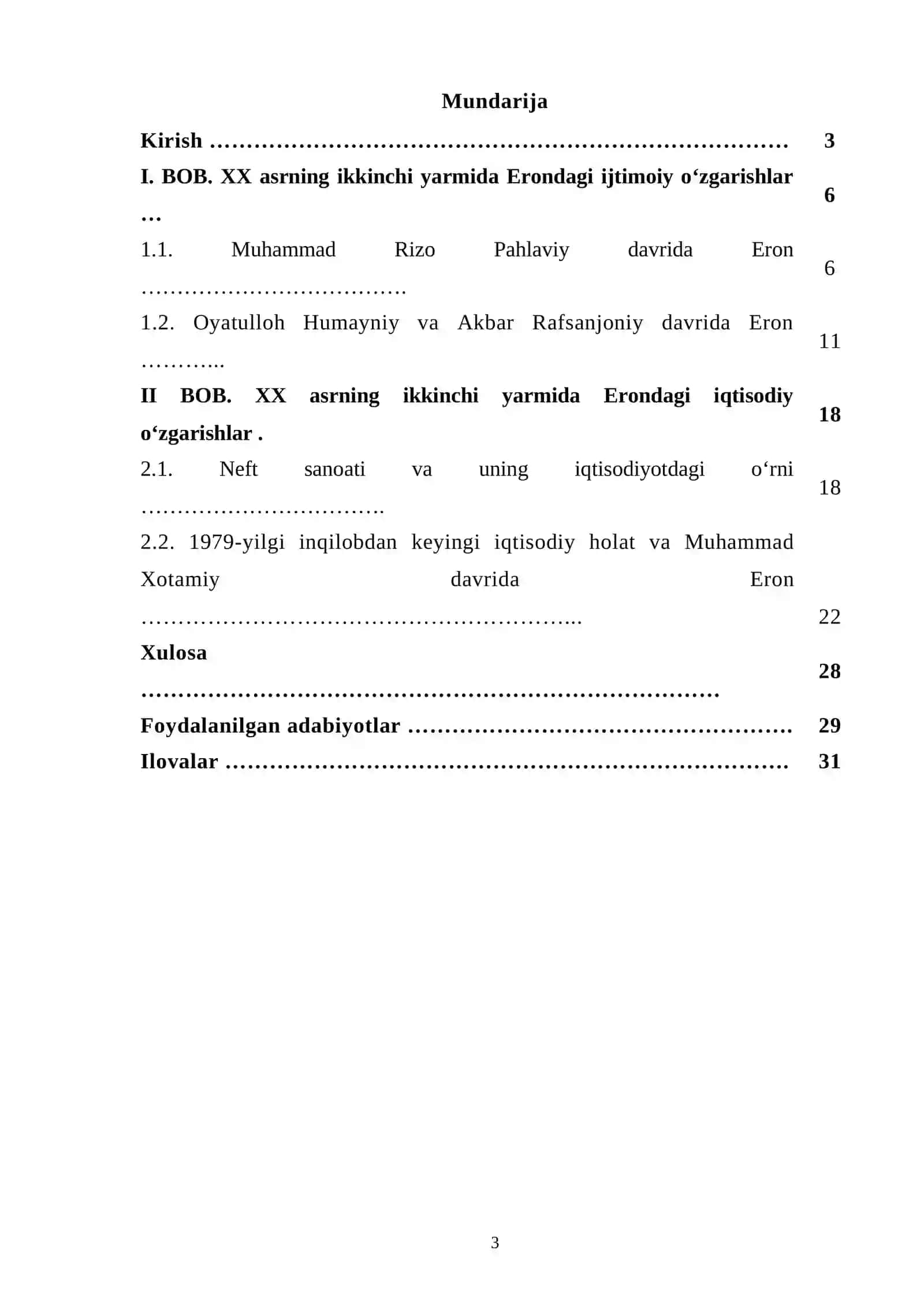 Eron XX asr ikkinchi yarmida 3