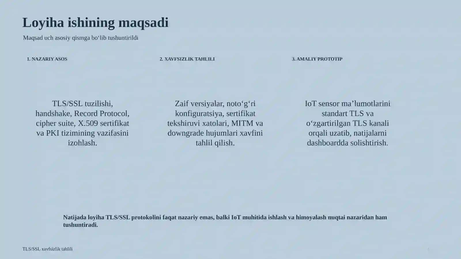 TLS/SSL PROTOKOLINI XAVFSIZLIK NUQTAI NAZARIDAN TAHLILI 3