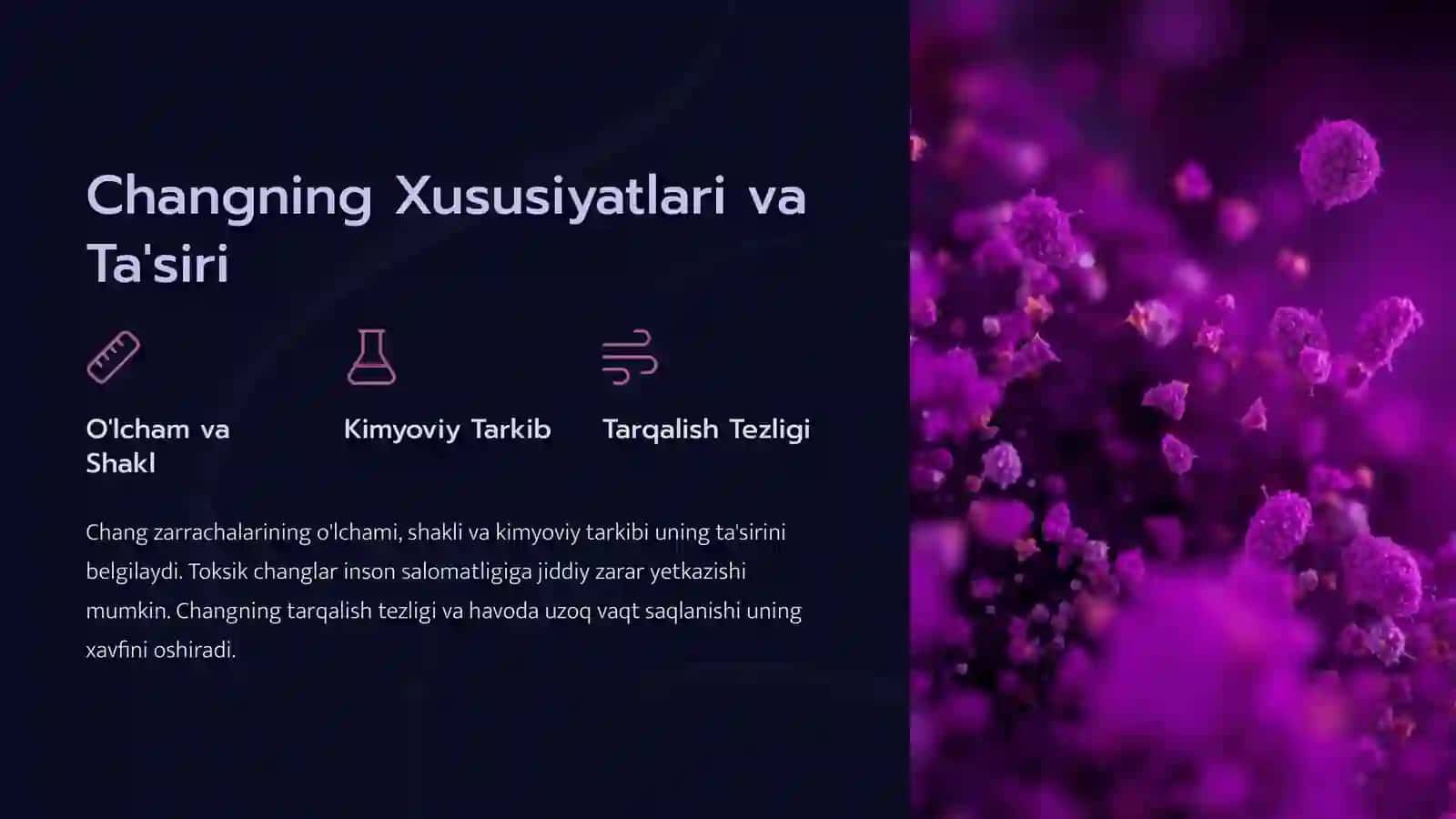 Changlarni Kamaytirish va Havoni Tozalash 3