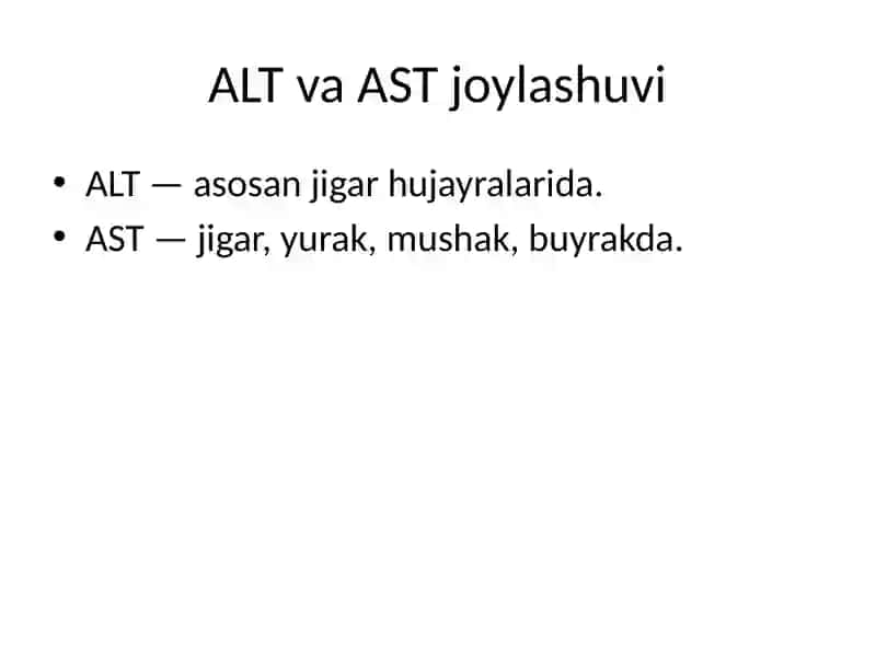 Transaminazalar, Katepsinlar va Neyromediatorlar 3