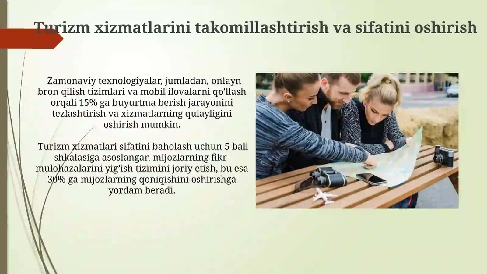 Turizm turlari rivojlantirish dasturlari va strategiyalari 3