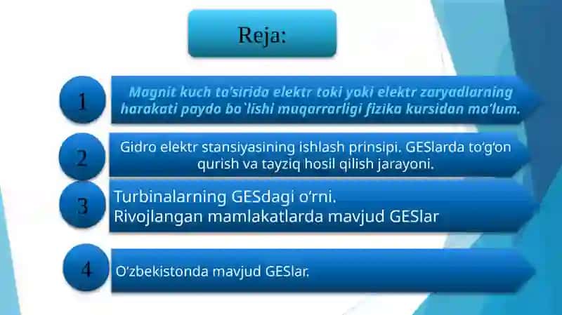 ELEKTR ENERGIYA HOSIL QILUVCHI ENERGETIK QURILMALAR 3