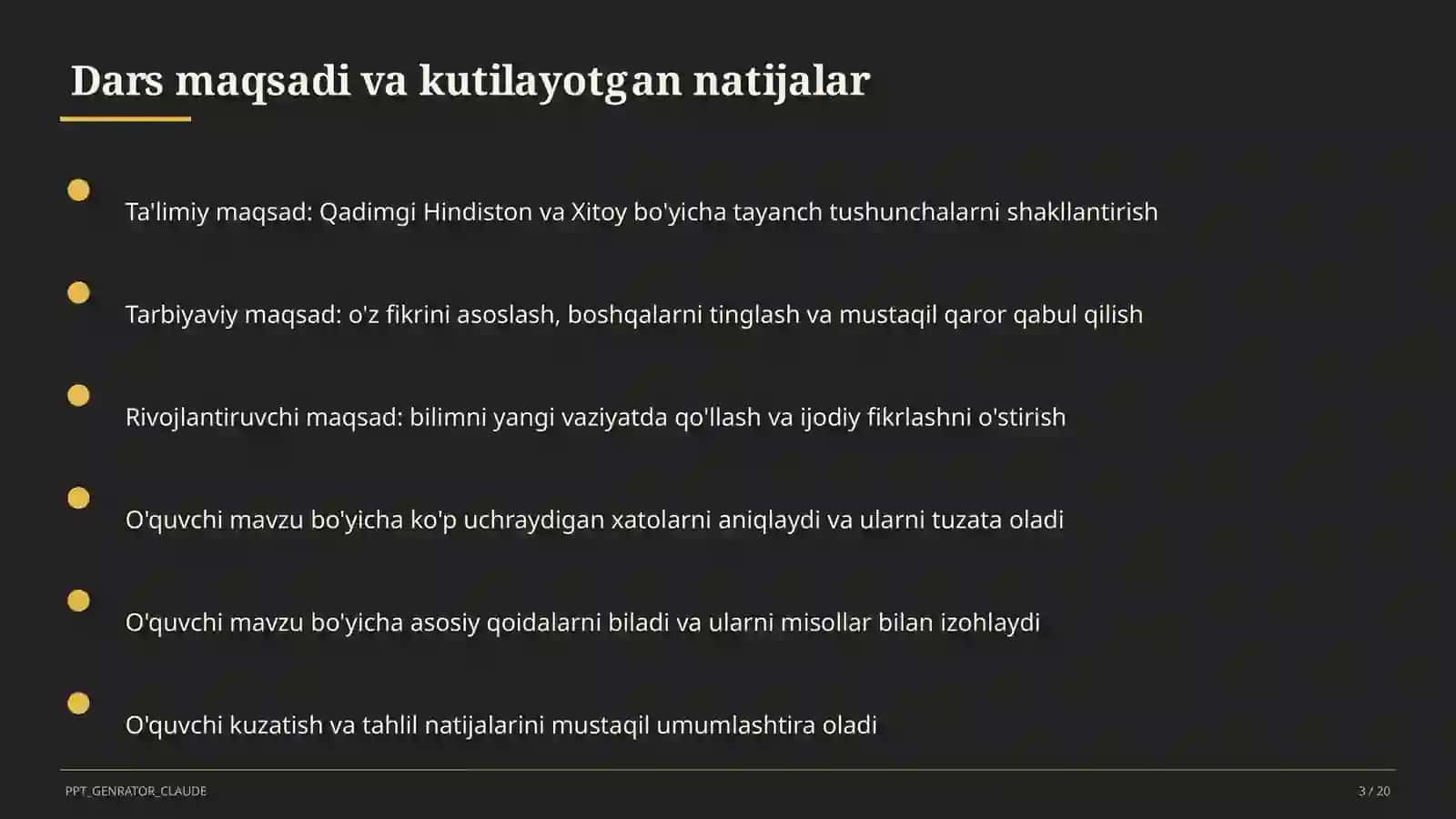 Qadimgi Hindiston va Xitoy (6-sinf) 3