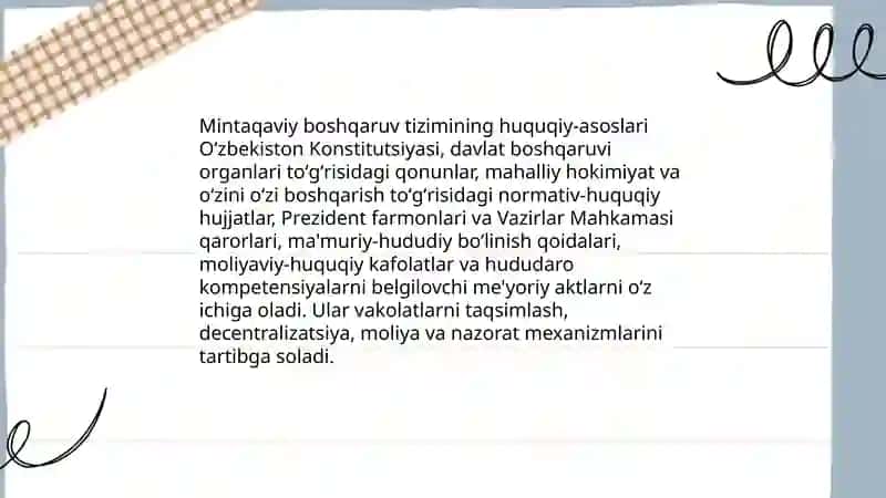 Mintaqaviy boshqaruv tizimi 3