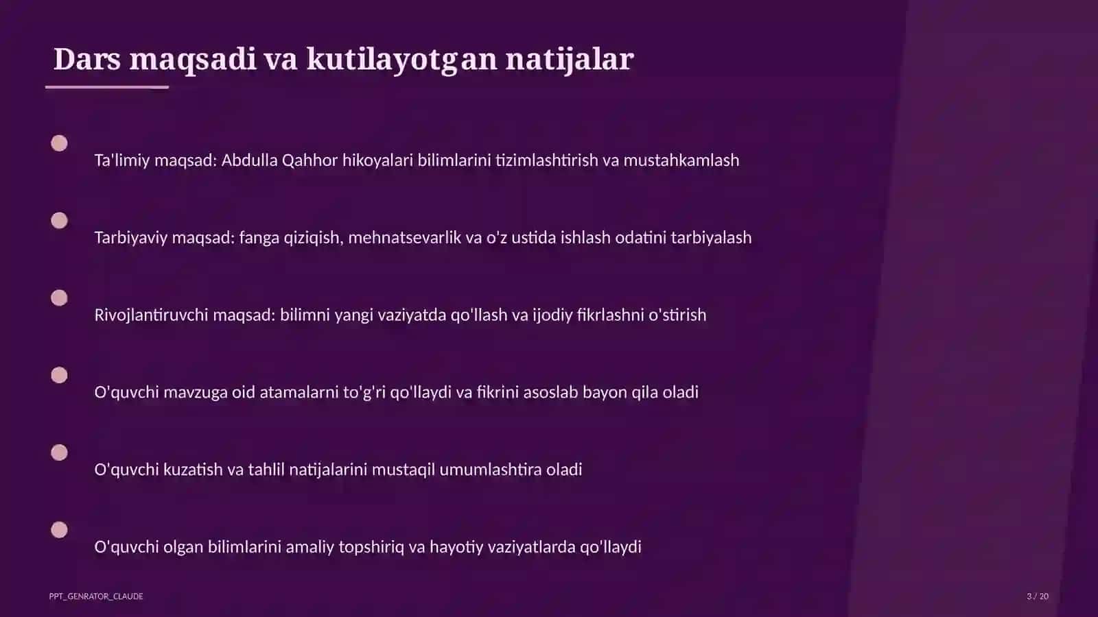 Abdulla Qahhor hikoyalari (8-sinf) 3