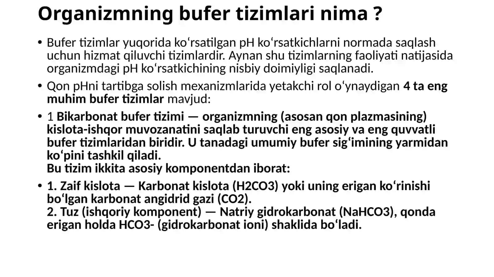 Agurux Qosimova Gulzodaxonning Anesteziologiya va reanimatologiya fanidan taʼyyorlagan Mustaqilishi KIM oʻzining mavzusi va pH tushunchasi 3
