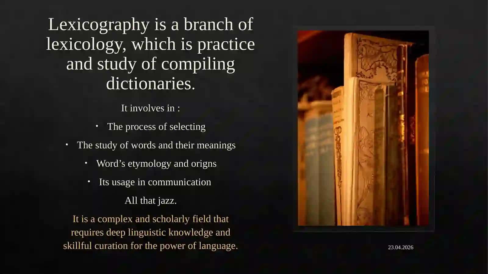Lexicography. Dictionaries’ types 3