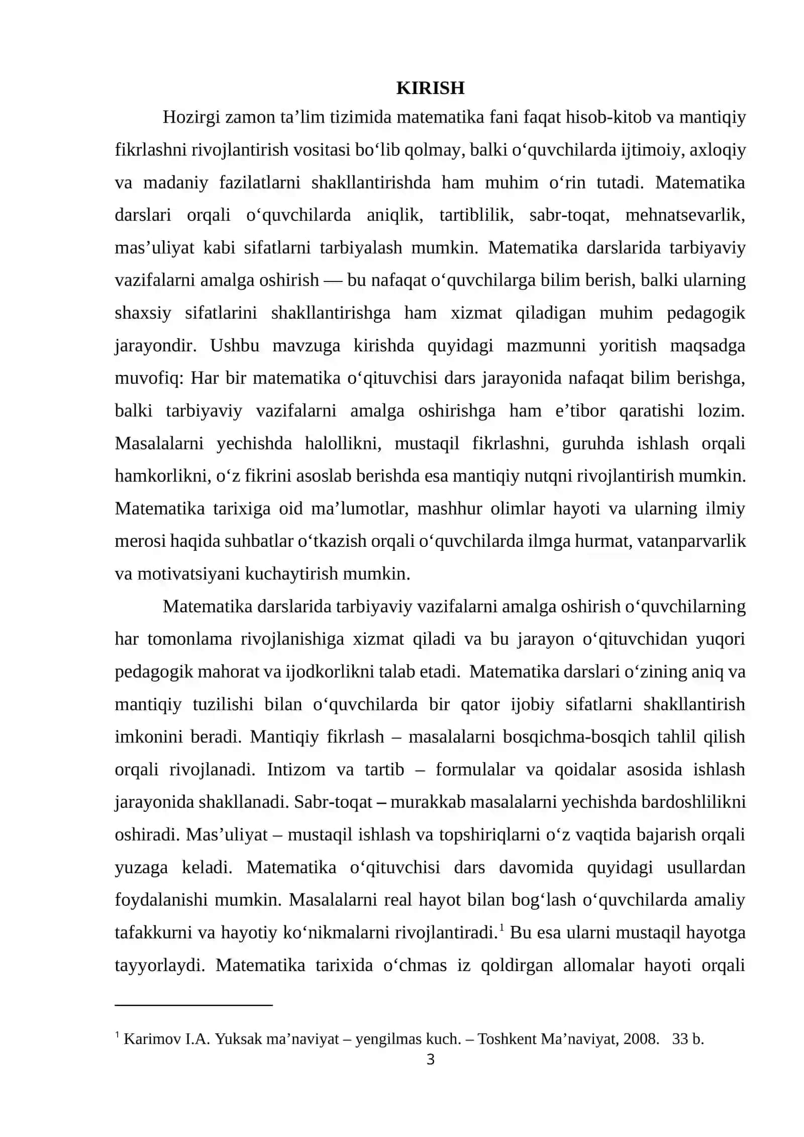 Matematika darslarida tarbiyaviy vazifalarni amalga oshirish 3