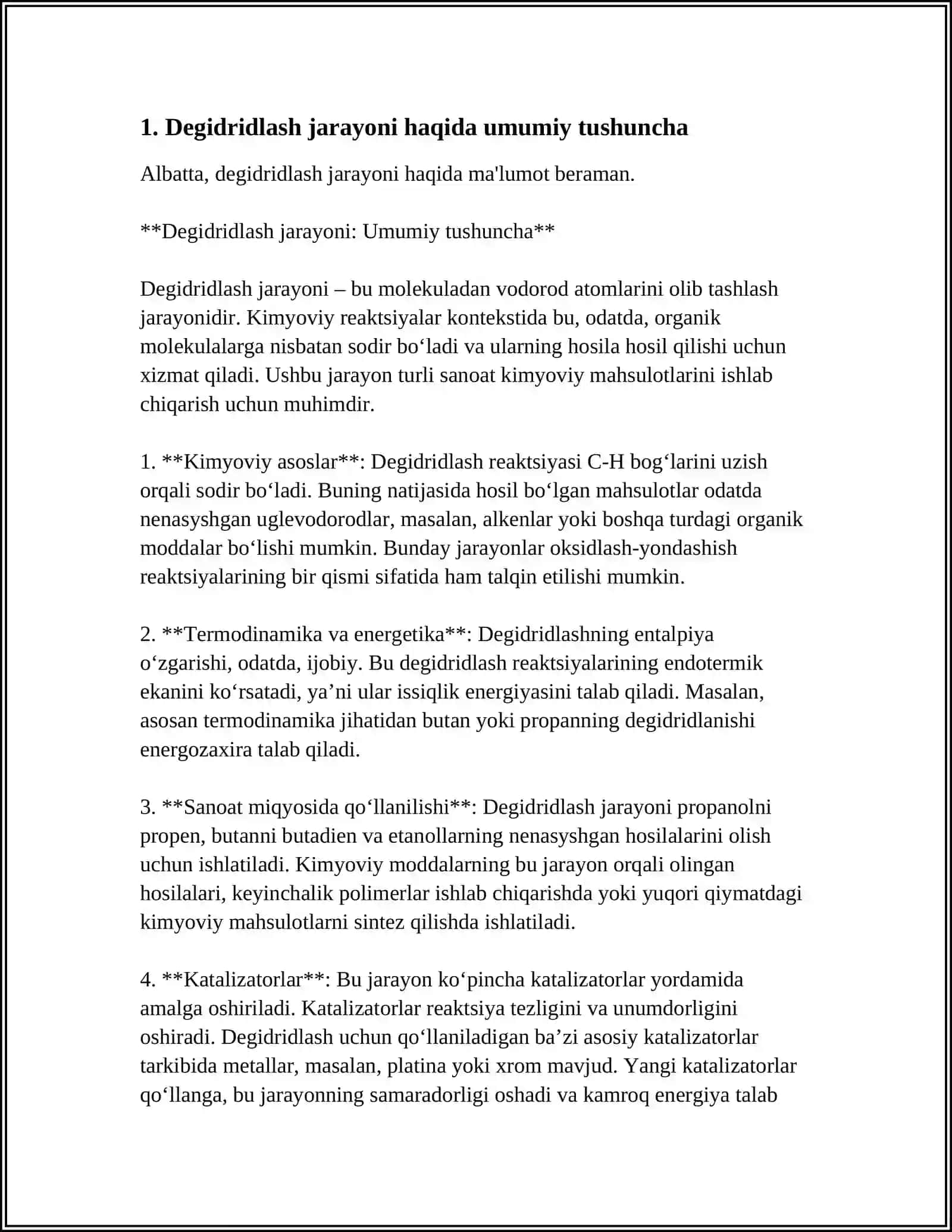 NEFT VA TABIIY GAZ XOMASHYOLARNI QAYTA ISHLASHDA DEGIDRIDLASH 3