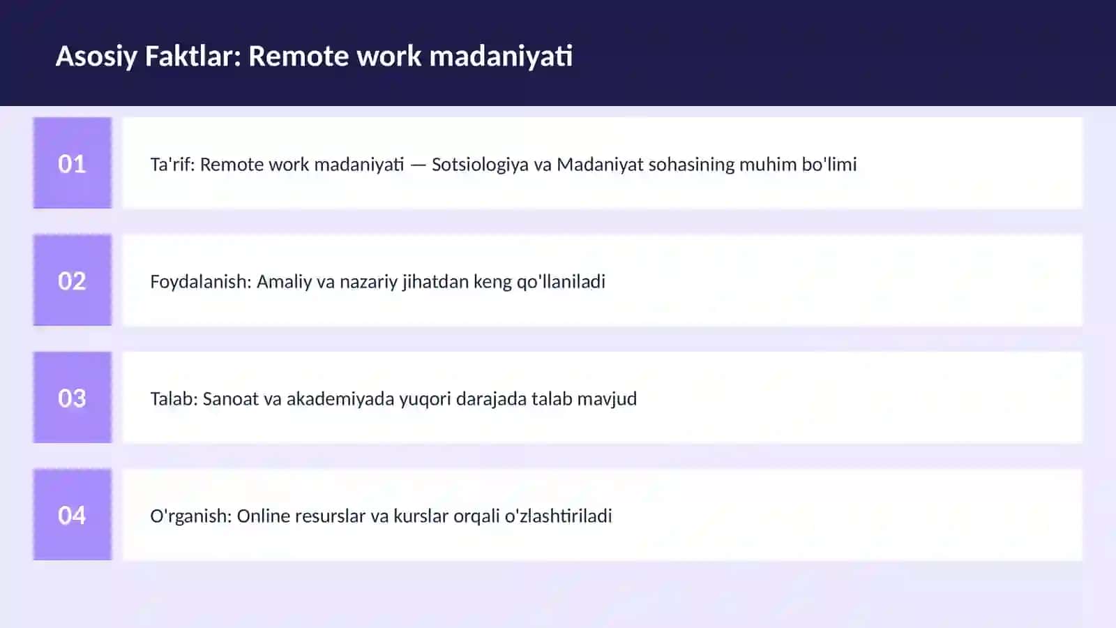 Remote work madaniyati 3