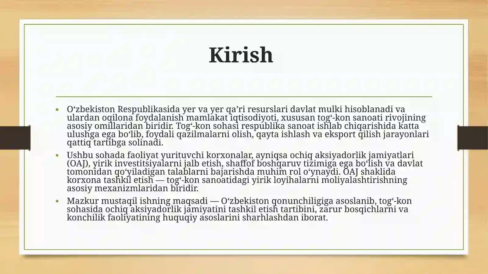 Yerto‘g‘ri sog‘ konsohasida qiyn to‘ konso hasidagi ochiq aksiyadorlik jamiyatlari ni tuzish tartibi 3