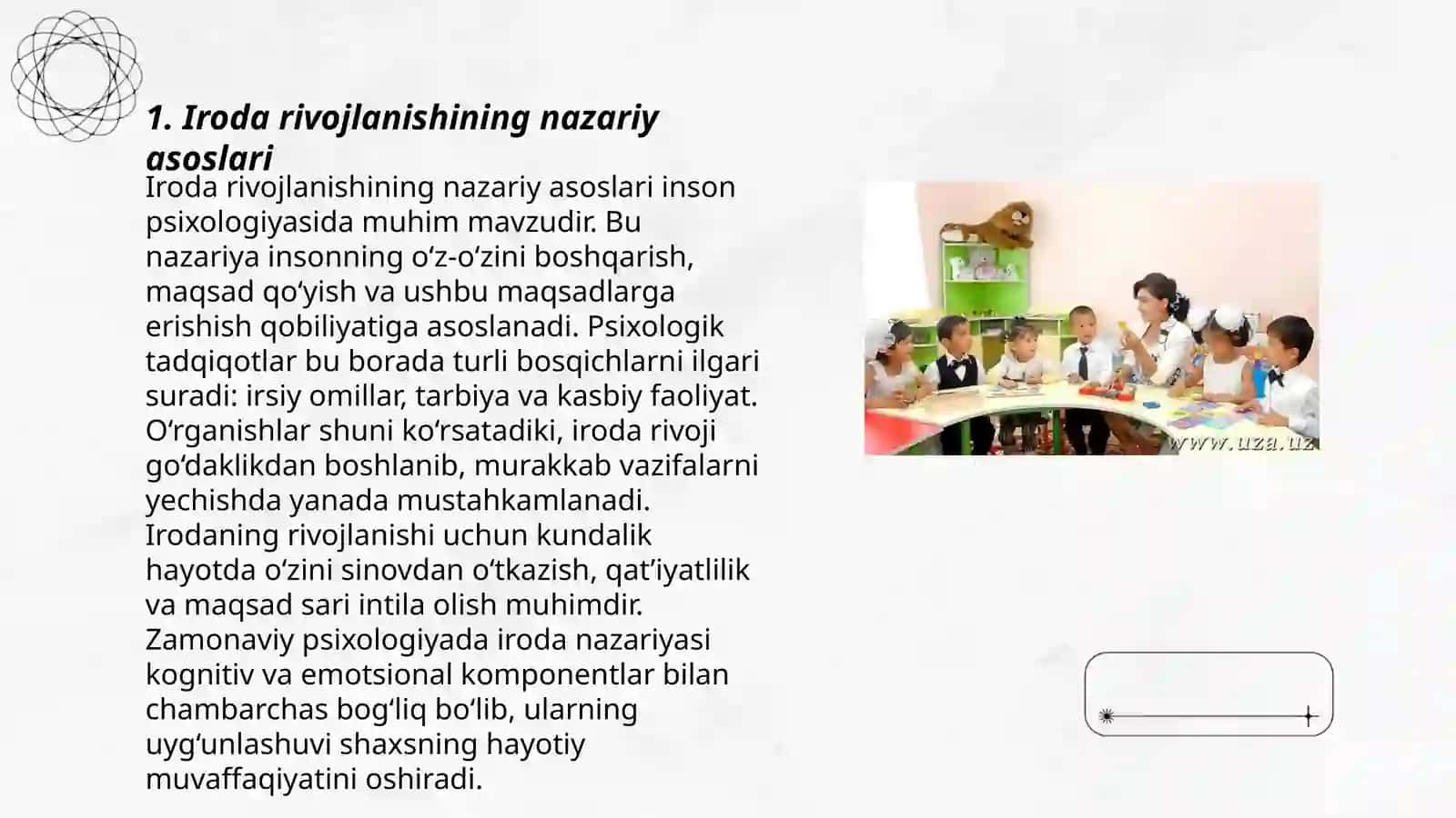 Bolalarda iroda rivojlanishining asosiy aspektlari va diagnostikasi 3