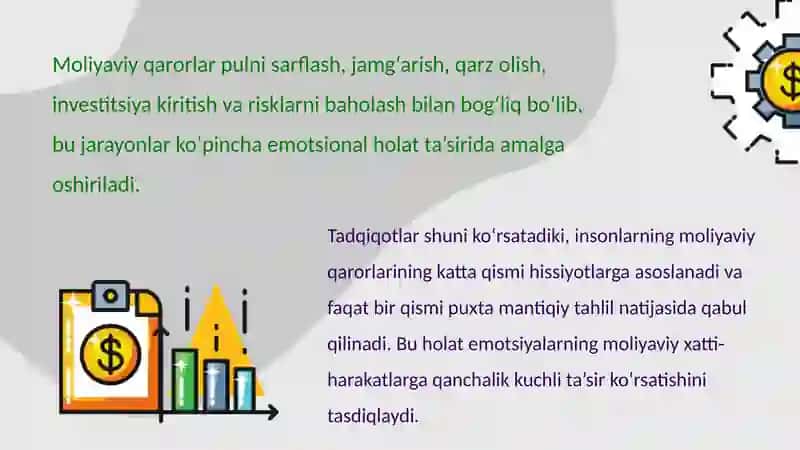 Emotsiyalarning moliyaviy qarorlarga ta'siri 3