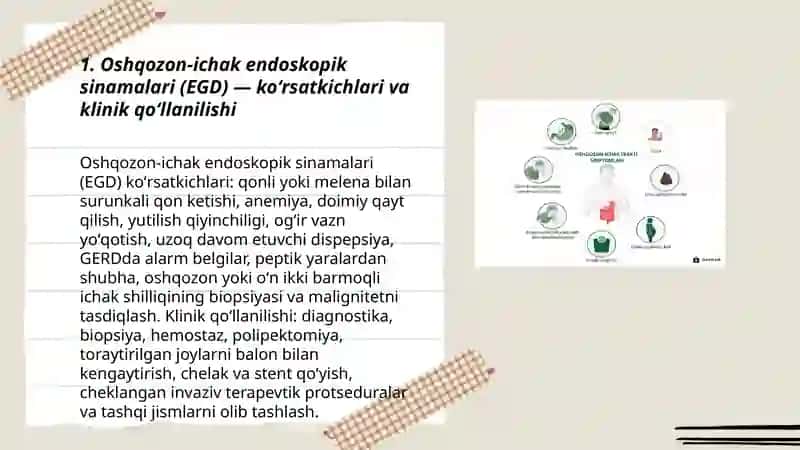 Oshqozon ichak sinamalari va ularni klinikada qoʻllanilishi 3