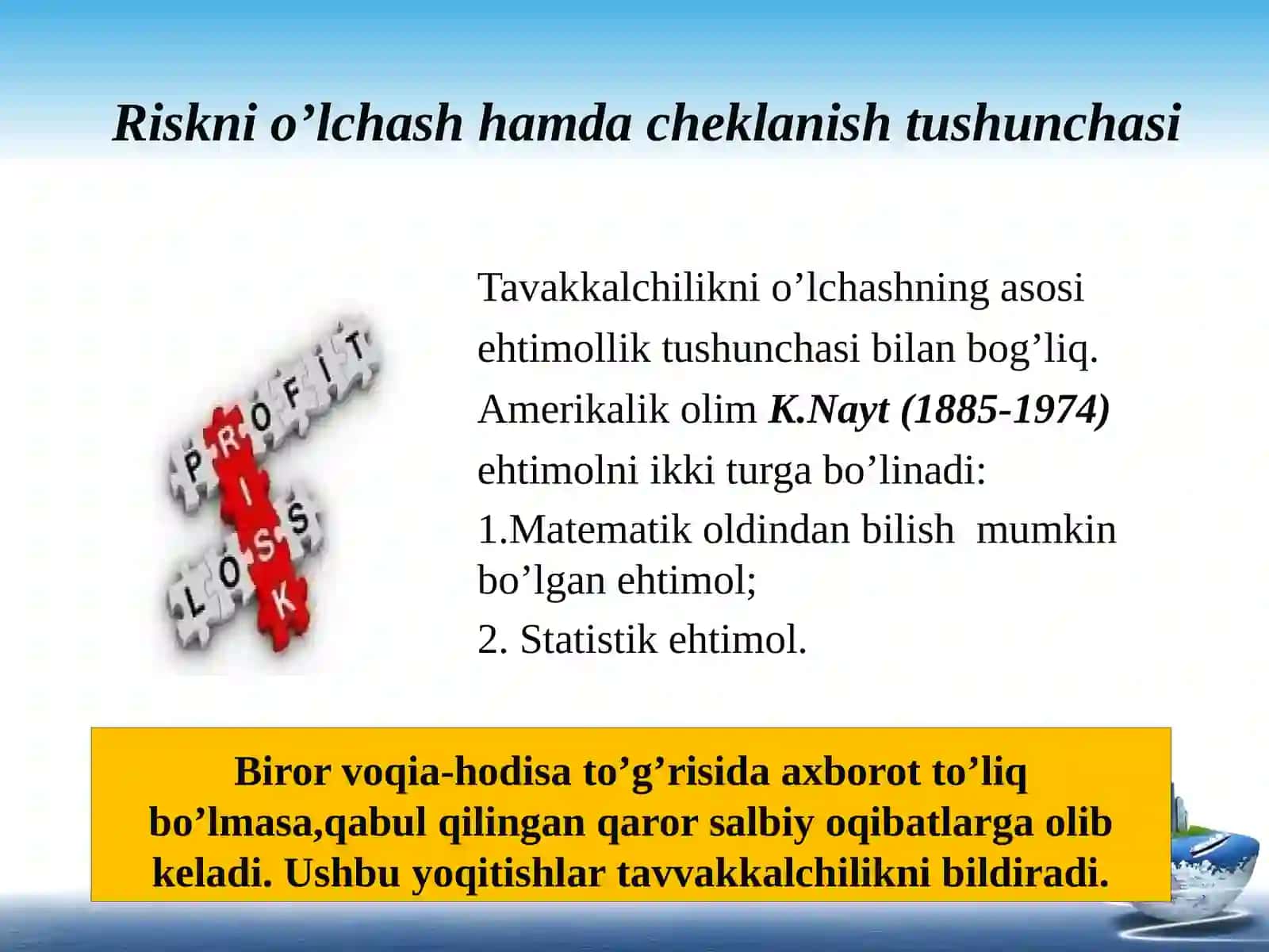Mavhumlik va tavakkalchilik ISHLAB CHIQARISH NAZARIYASI VA MODELLARI Ishlab chiqarish xarajatlari RAQOBATLASHGAN BOZORLAR DAGI FIRMALAR FAOLIYATI 3
