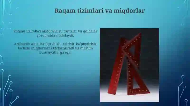 Arifmetikaning Asoslari: Operatsiyalar va Ularning Ta'riflari 3
