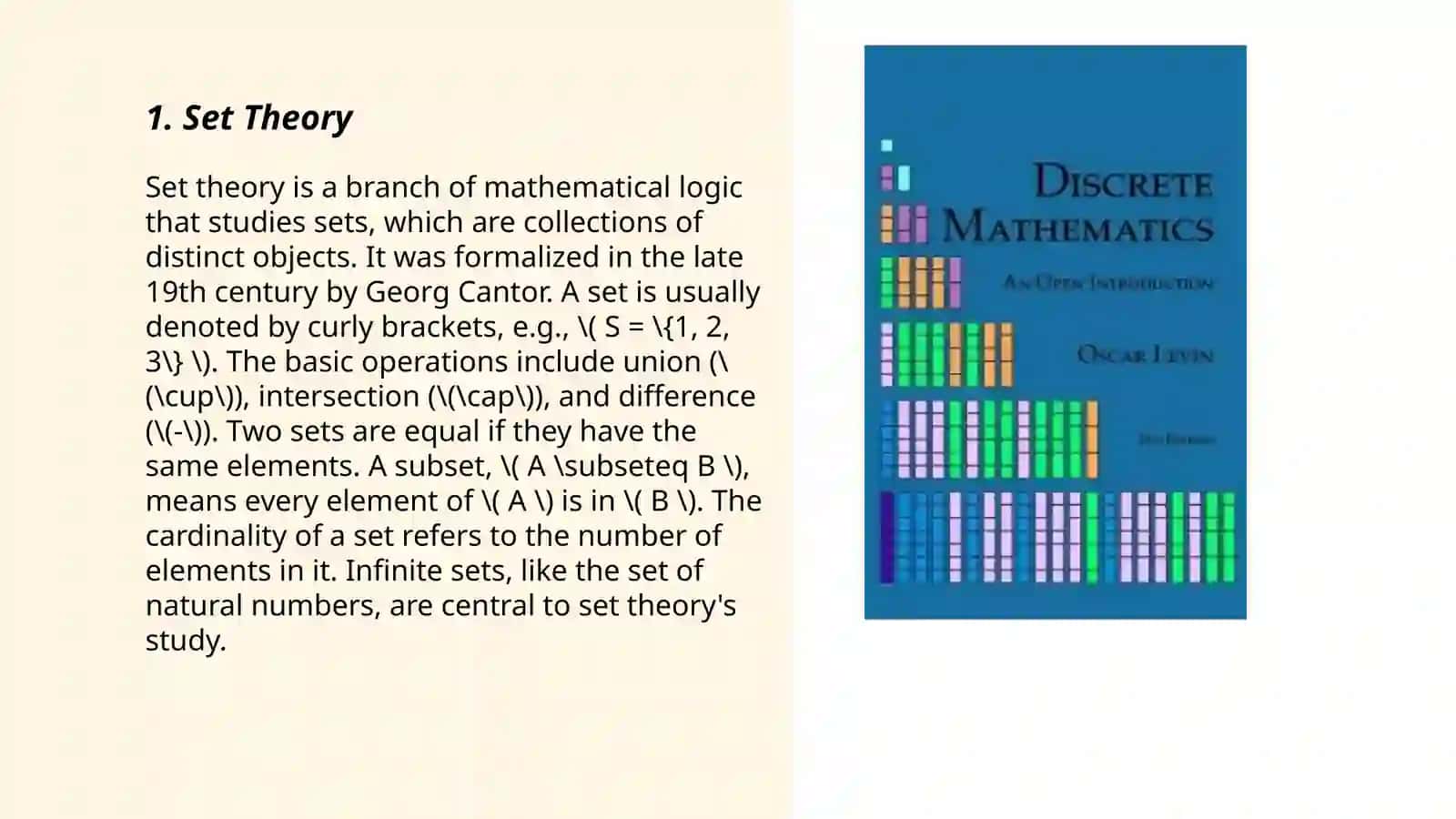 Discrete mathematics 3