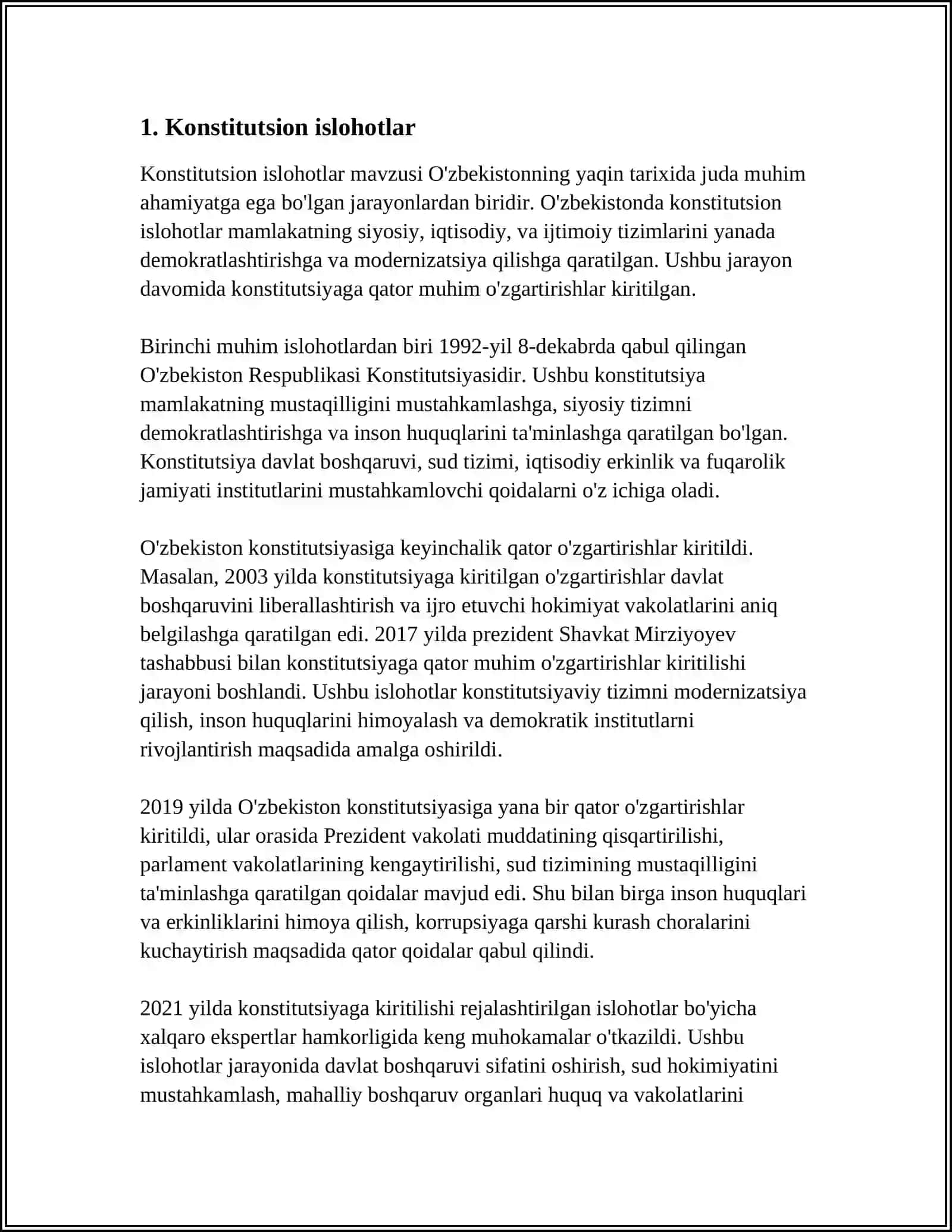 Konstitutsion islohotlar 3