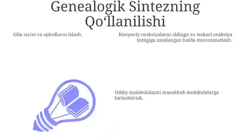 Muvozanatli va genealogik sintezi 3