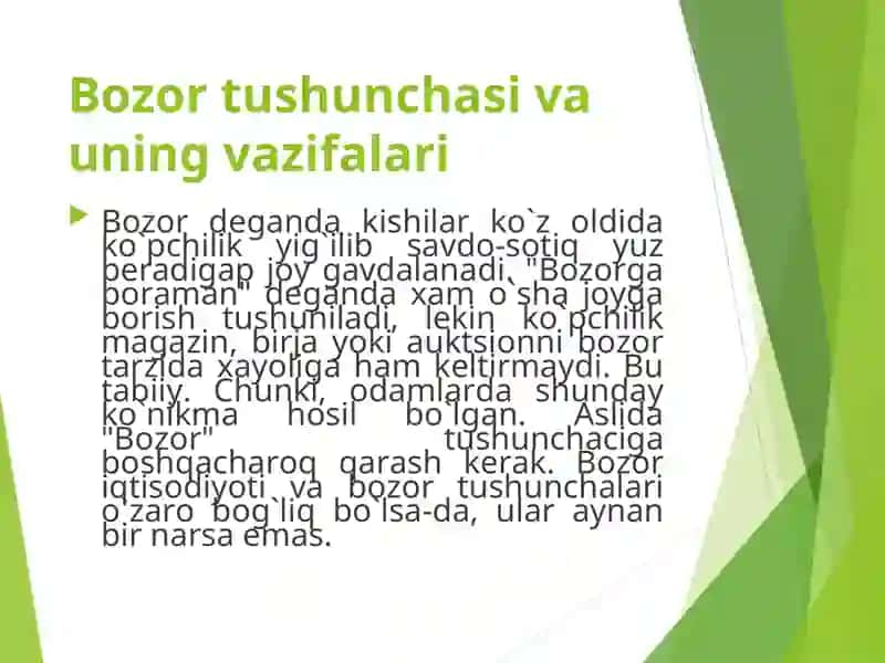 Bozor va uning turlari 3