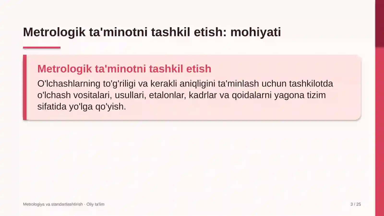 Favqulodda vaziyatlar xizmatida metrologik ta'minotni tashkil etish 3