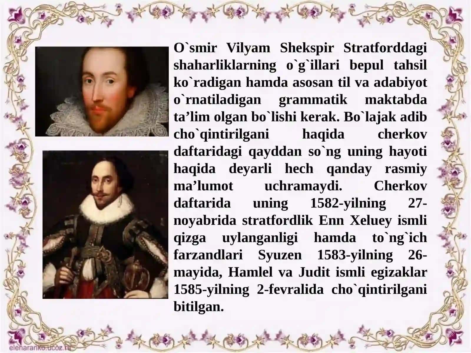 "VILYAM SHEKSPIRNING «OTELLO» FOJIASIDAGI TIMSOLLAR VA ULARNING TAHLILI" 3