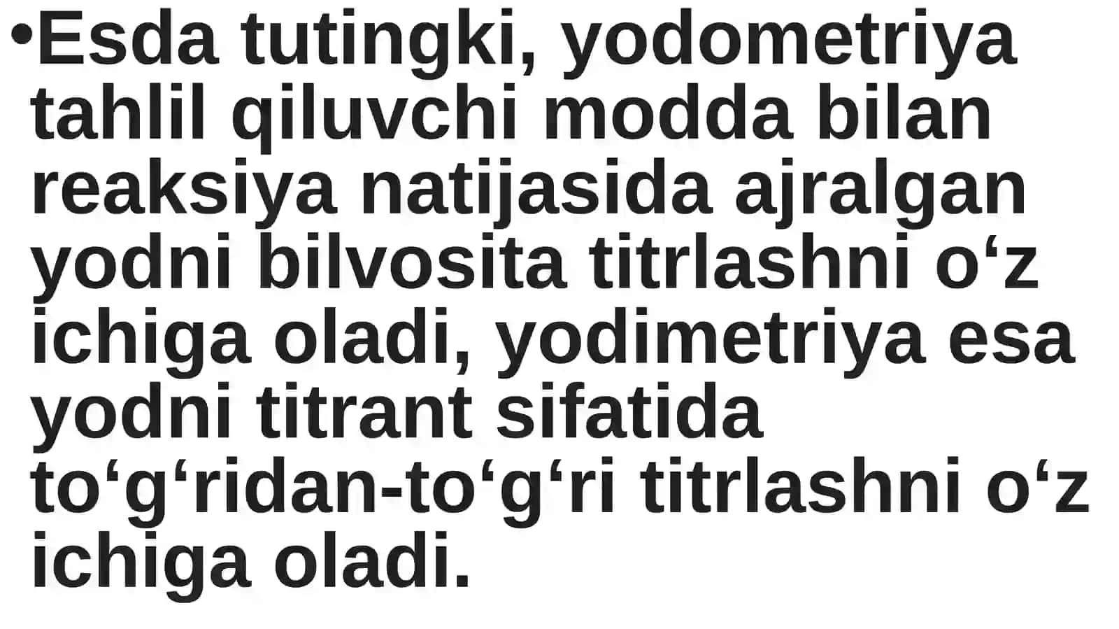 YODIMETRIYA 3
