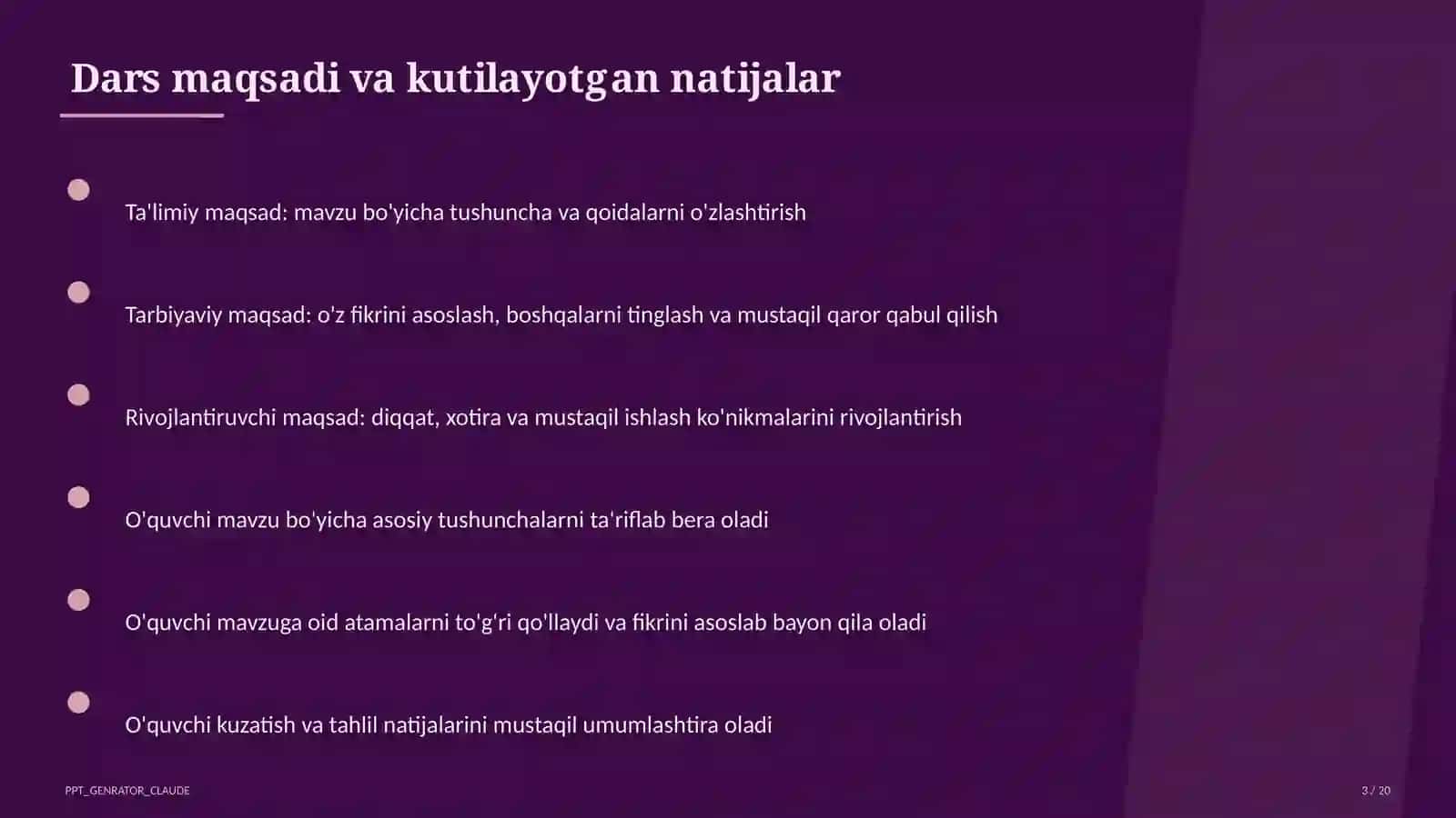Rus tilida sifatlar va ularning moslashuvi (4-sinf) 3