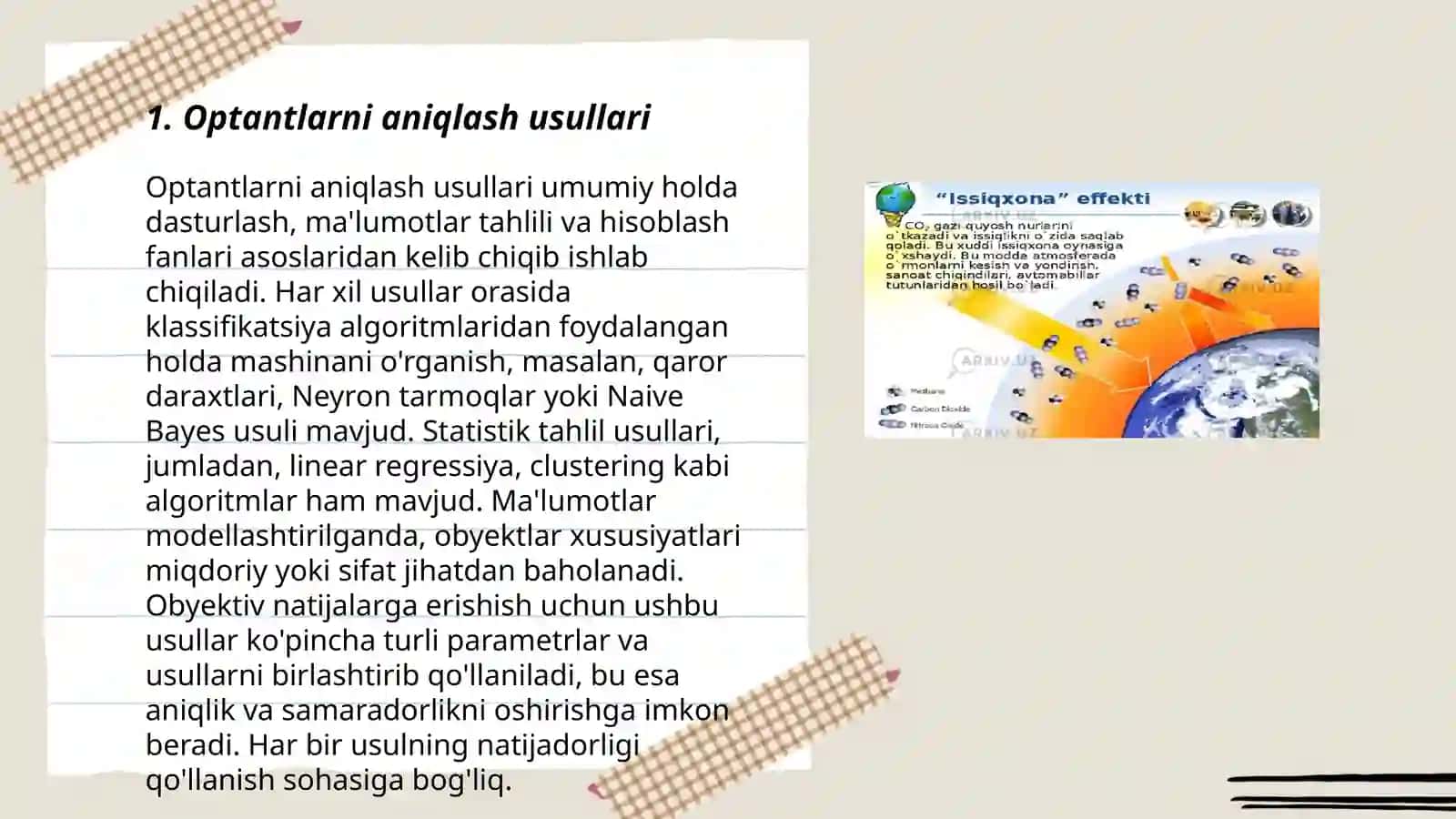 Optantlarni oldini olish 3