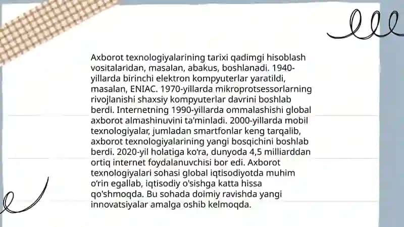 Global Makonda Axborot Texnologiyalari, Sun'iy Intellekt va Virtual Reallikning Mutanosibligi 3