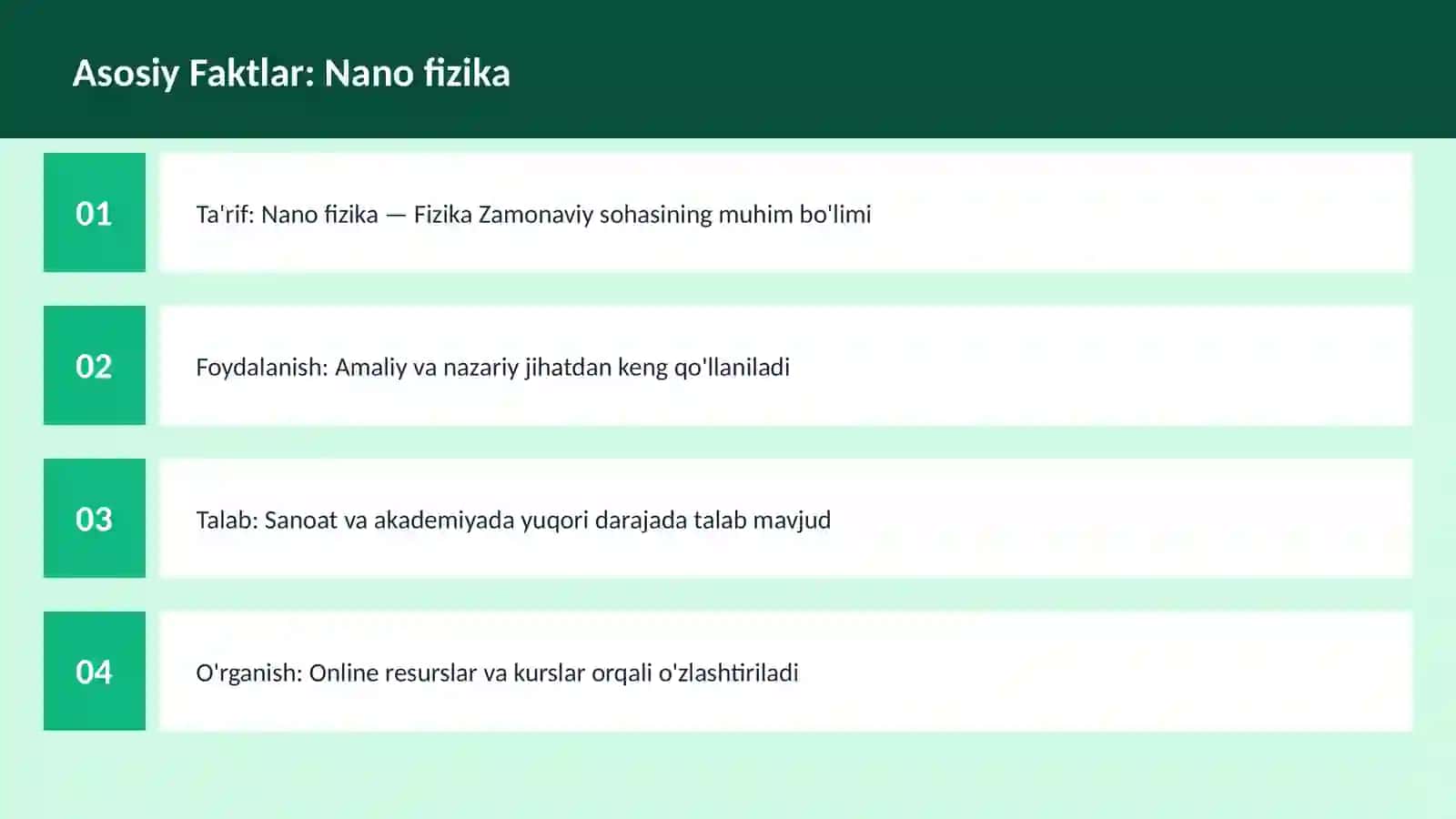FAN | FIZIKA ZAMONAVIY 3