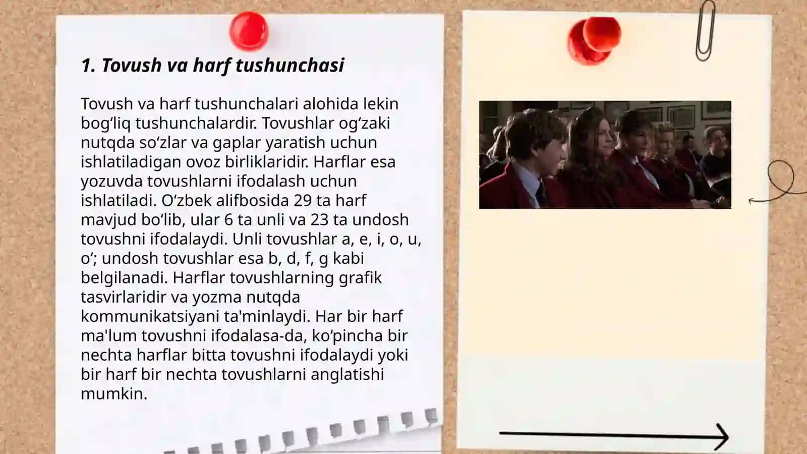 Tovushlar va harflar mavzulari 3