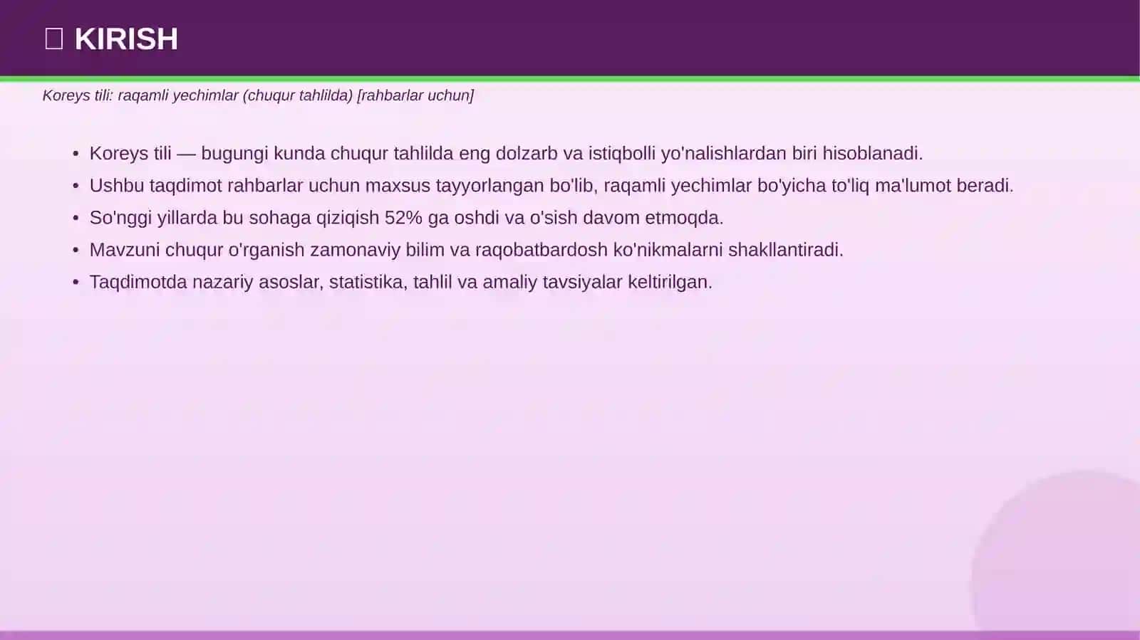 Koreys tili: raqamli yechimlar (chuqur tahlilda) [rahbarlar uchun] 3