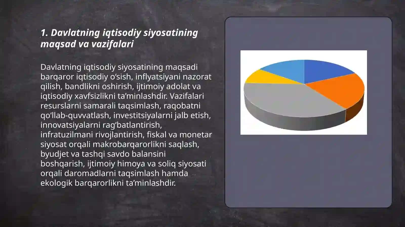 Davlatning iqtisodiy siyosati 3
