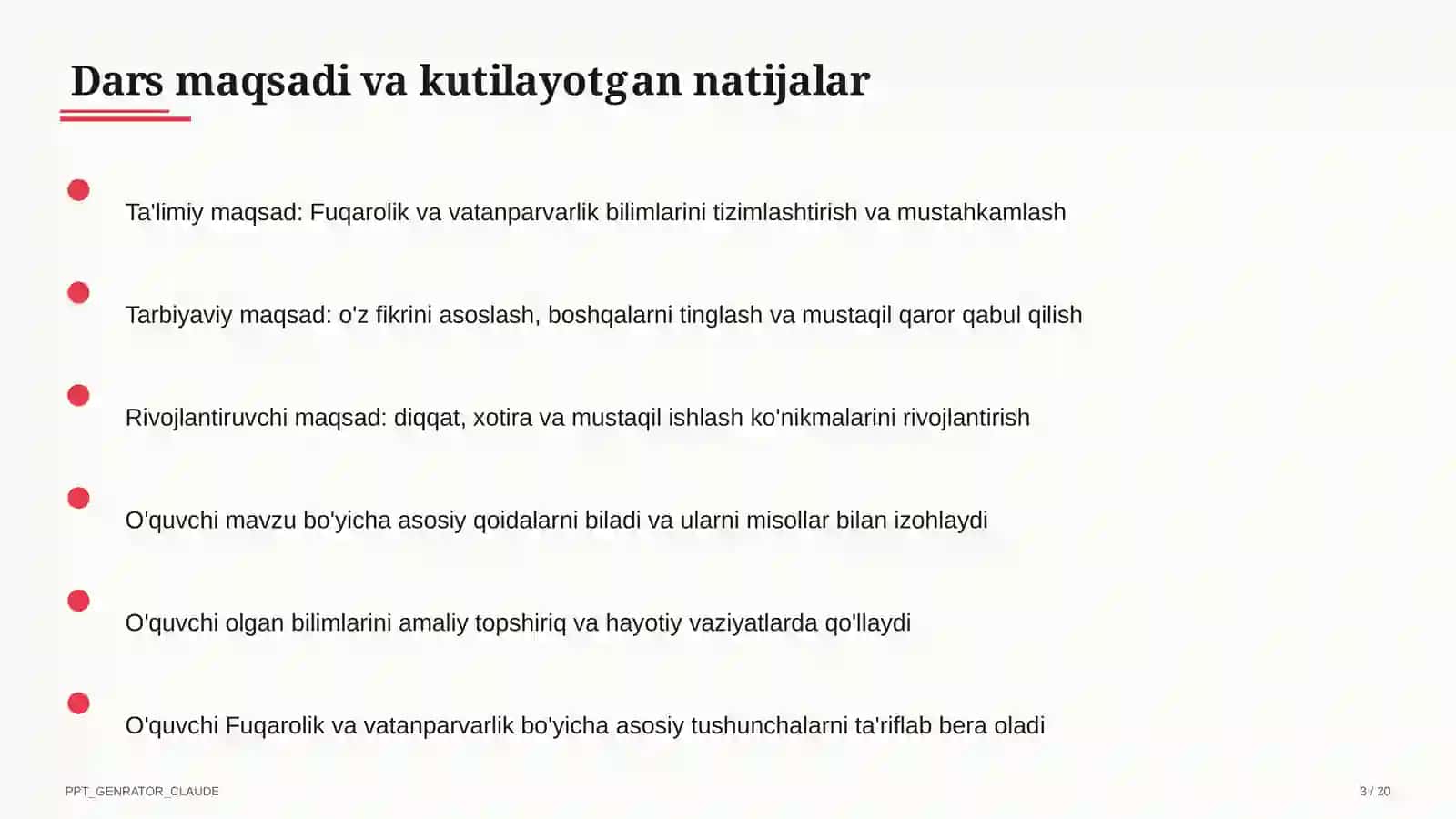 Fuqarolik va vatanparvarlik (8-sinf) 3