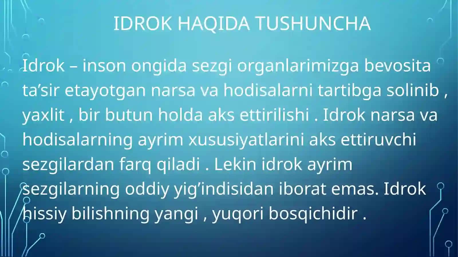 idrokpsixikjarayonlariningboshlang'ichholati 3