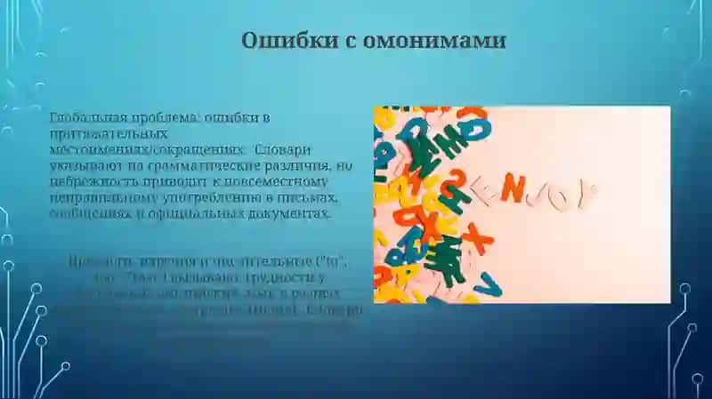 словарь омонимов 3