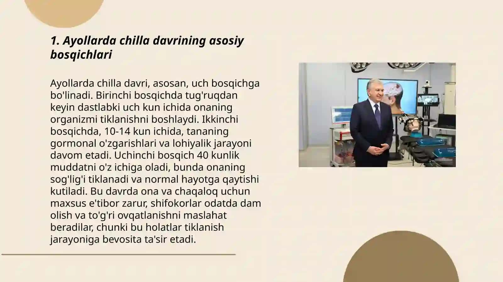 Ayollarda chilla davri fiziologiyasi va patologiyasi 3