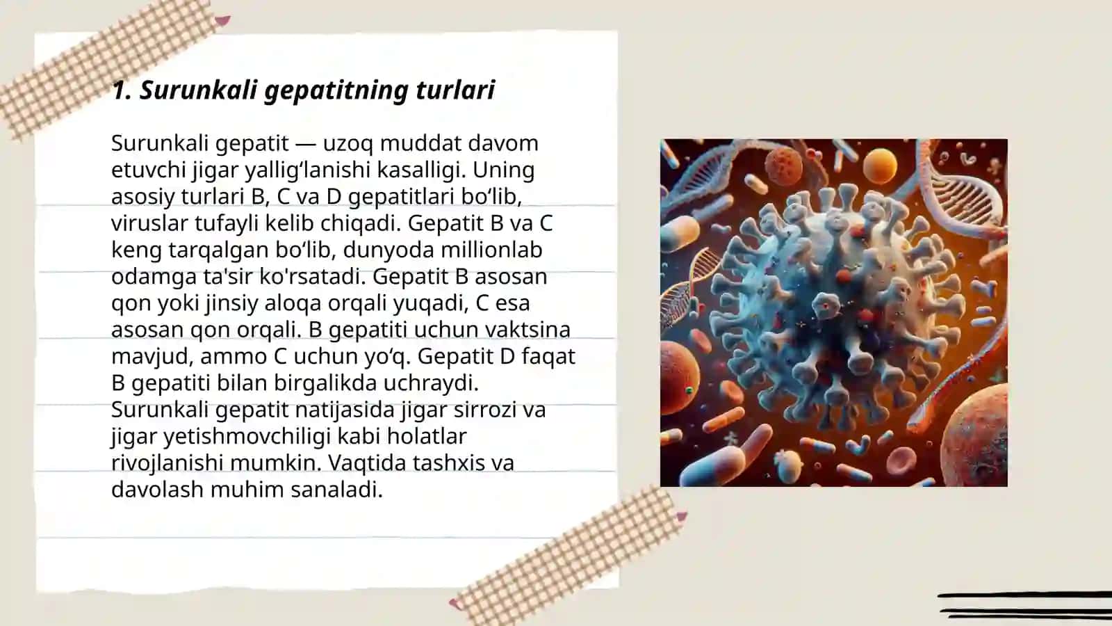 Surunkali gepatit klinikasi klassifikatsiyasi diagnostik kriteriyalari 3