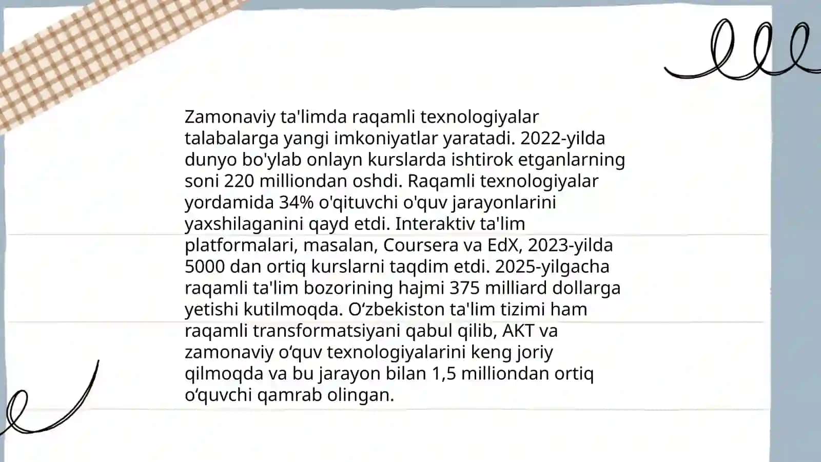 Hozirgi davrda jahon mamlakatlari ta'lim tizimi va pedagogika fani rivoji 3