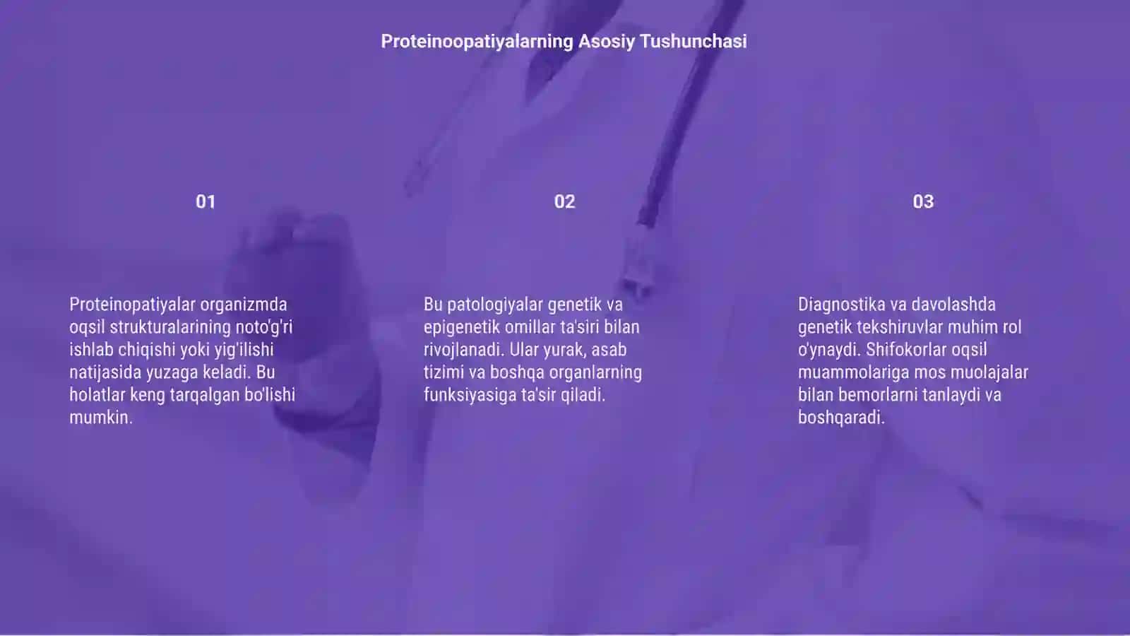 PROTEINOPATIYALAR 3