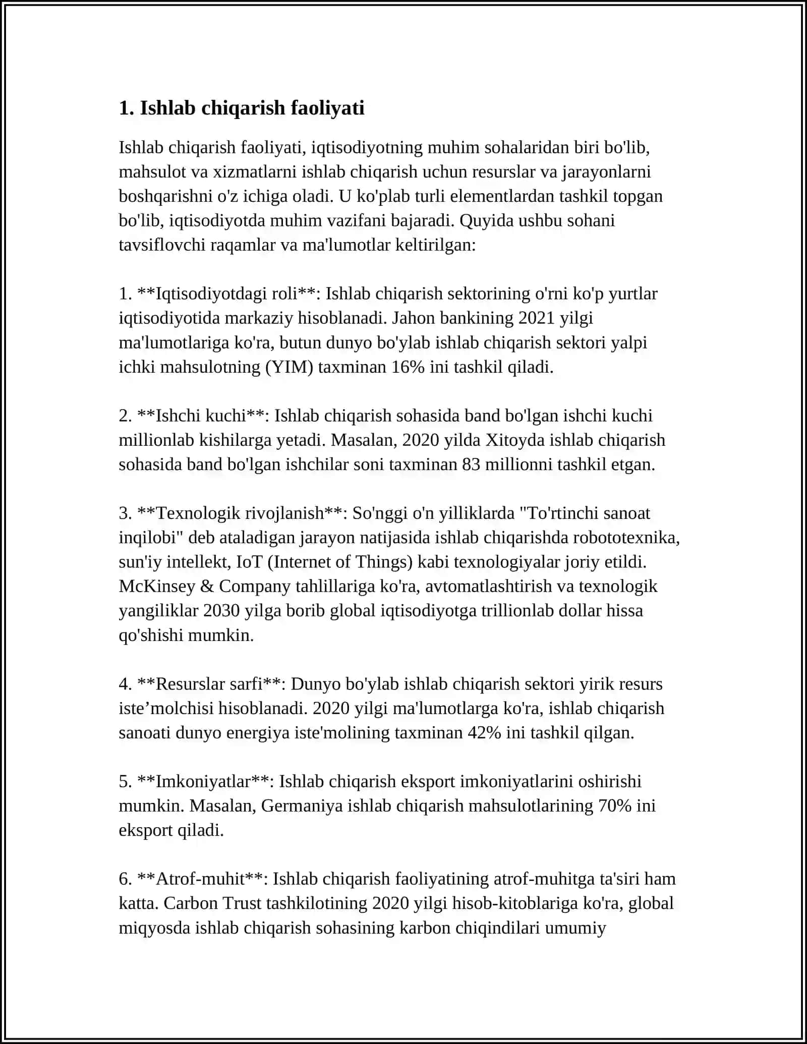 IQTISODIY FAOLIYAT TURLARI 3
