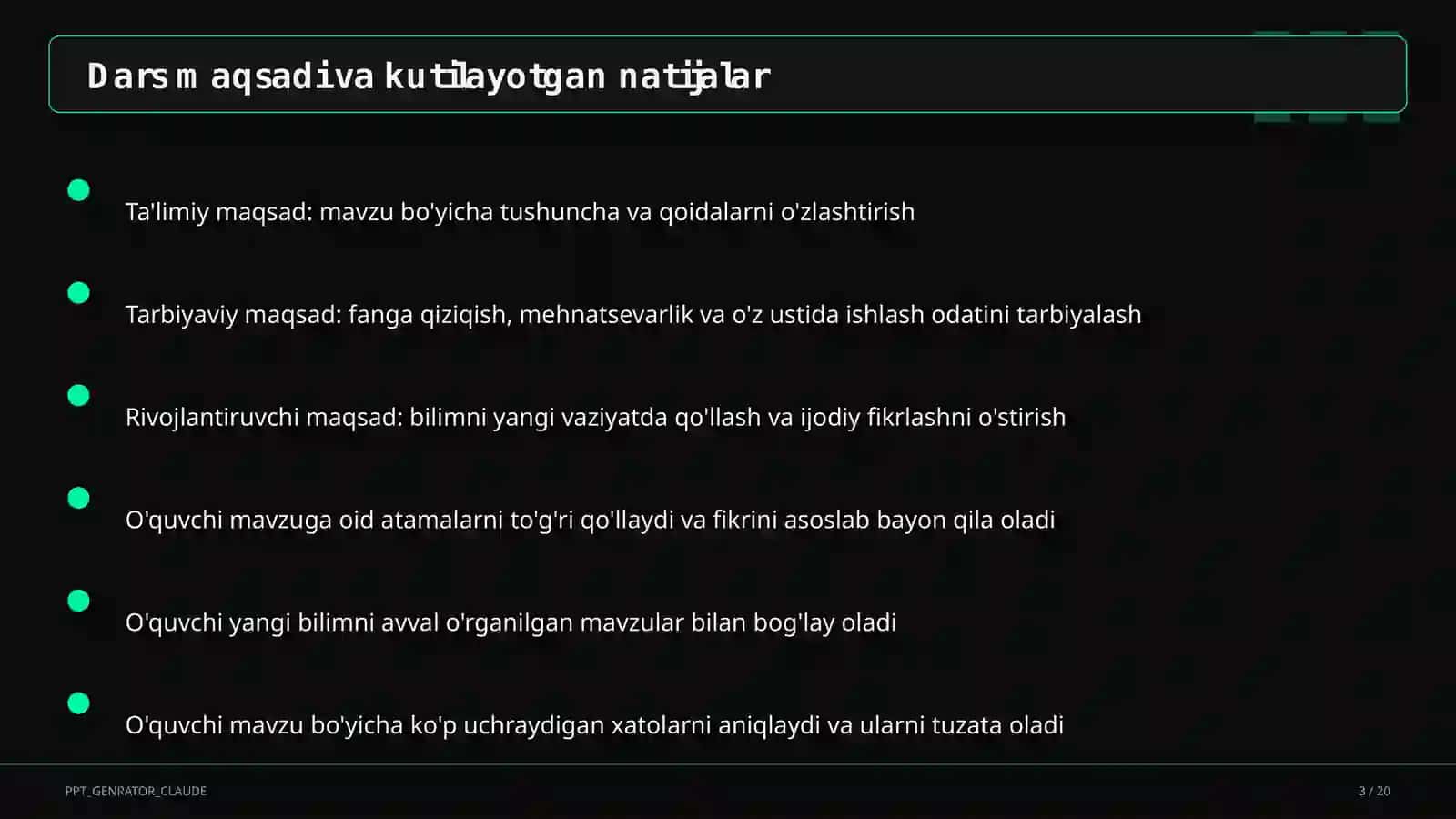 Fazoda vektorlar va koordinatalar (11-sinf) 3