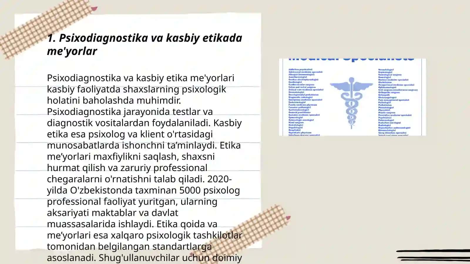 Psixodiagnostikaning kasbiy axloqiy jihatlari 3
